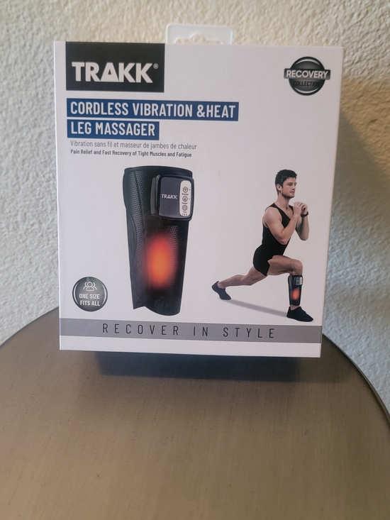 Trakk Other - Cordless Vibration & Heat Leg Massager - Black